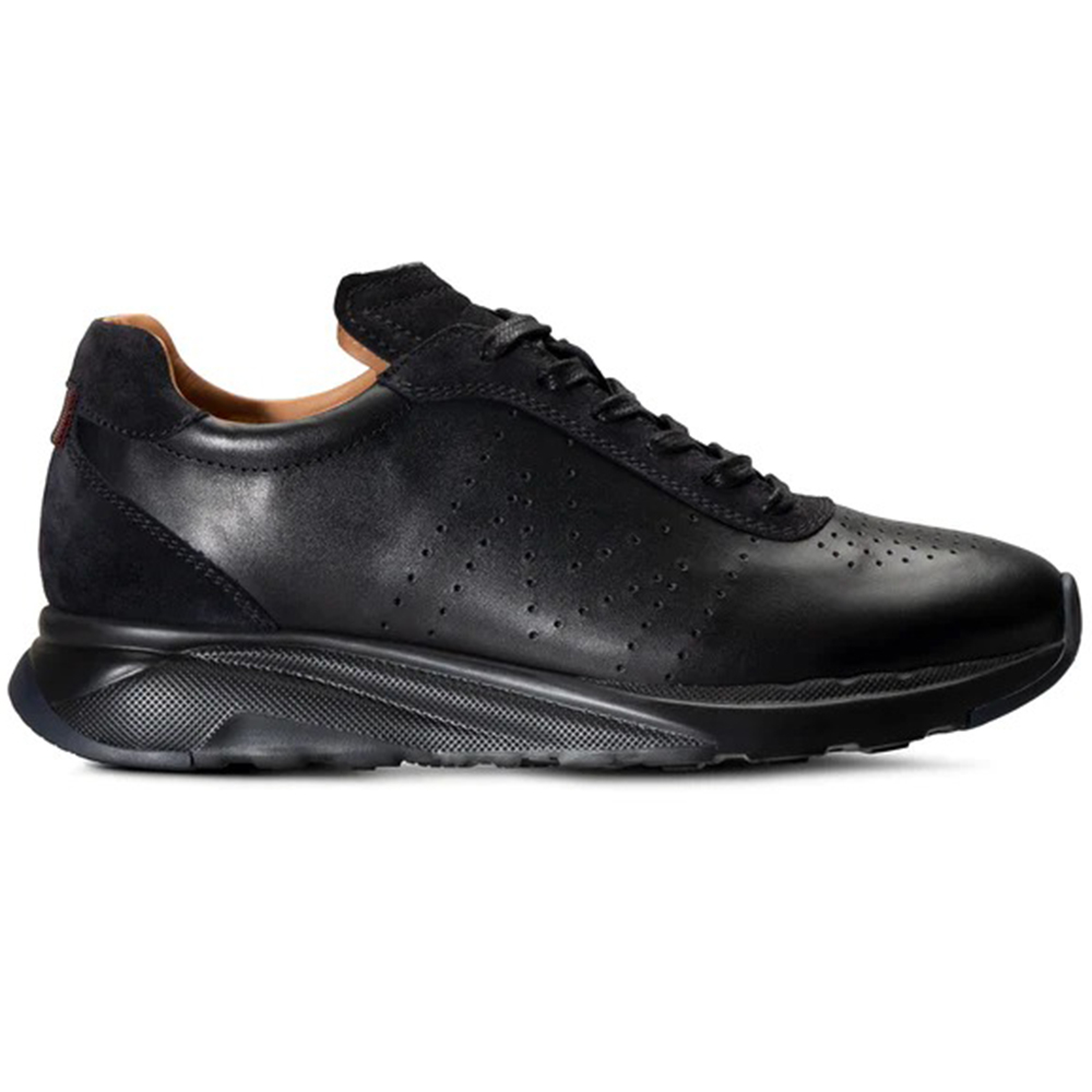 Moreschi 2201100 Calfskin Sneakers Black Image