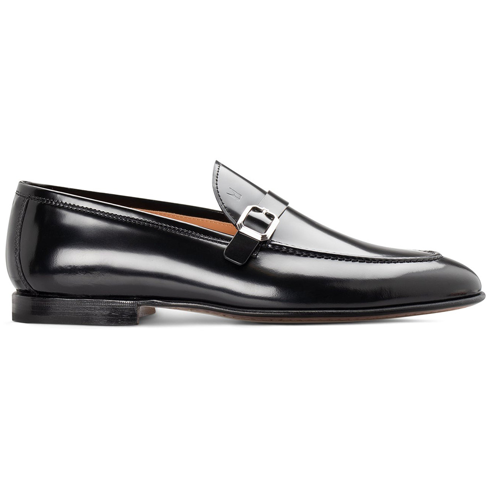 Moreschi 2961000 Leather Loafers Black Image