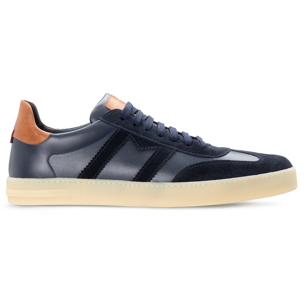 Moreschi 315532C Leather Sneakers Blue Navy Image