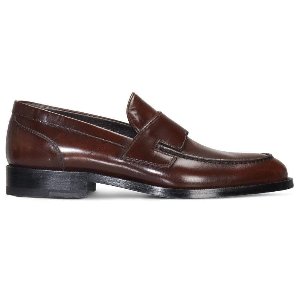 Moreschi 336438C Leather Loafers Brown Image