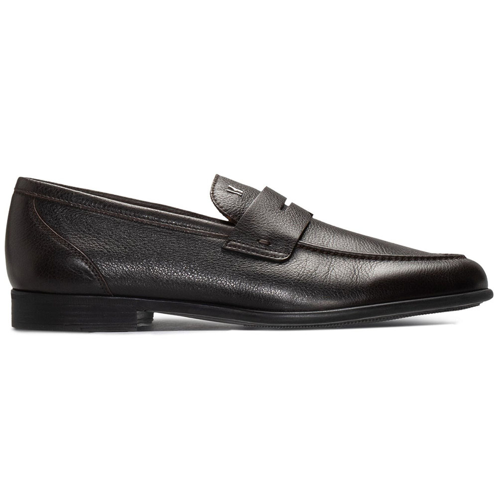 Moreschi Brown Leather Penny Loafer (016412C) Image