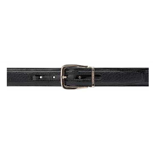 Moreschi Lione Peccary & Calfskin Belts Black Image
