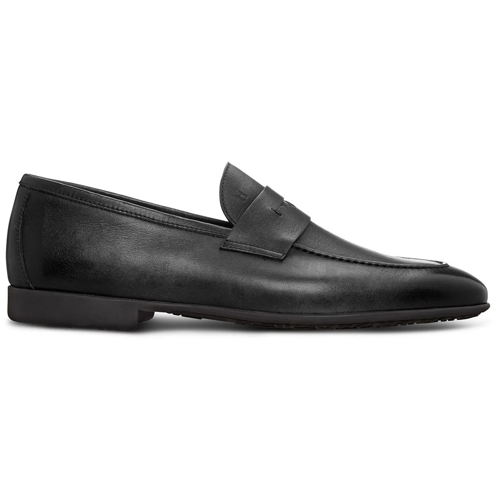 Moreschi 0241000 Leather Loafers Black Image