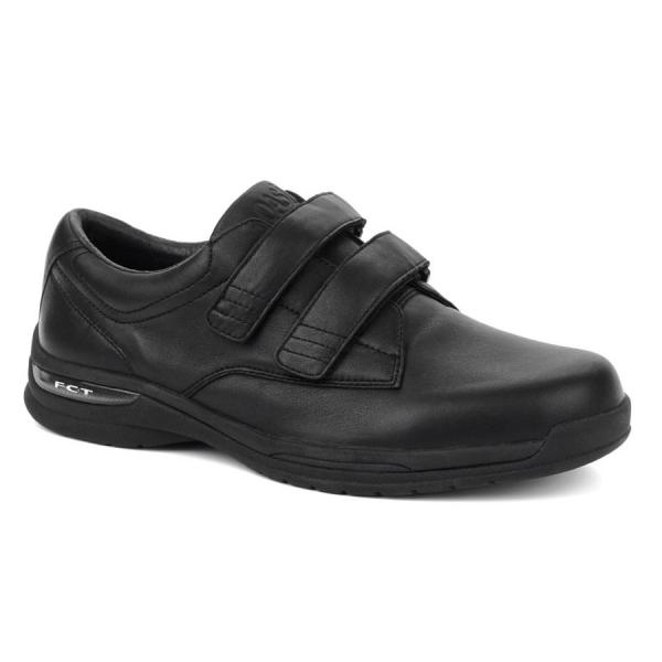 Oasis Shoes Mens Nevis Hook & Loop Velcro Comfort Sneakers ...