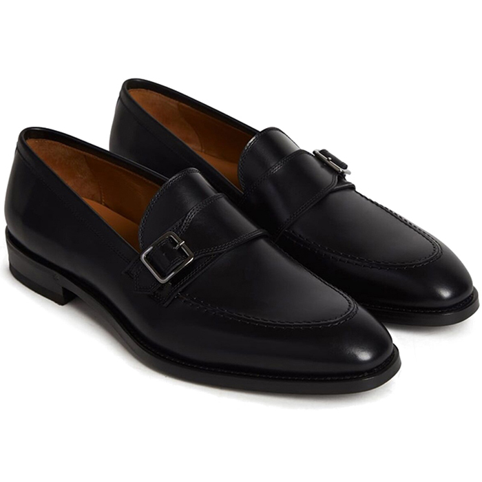 Paul Stuart Mozart Slip-On Shoes Black | MensDesignerShoe.com