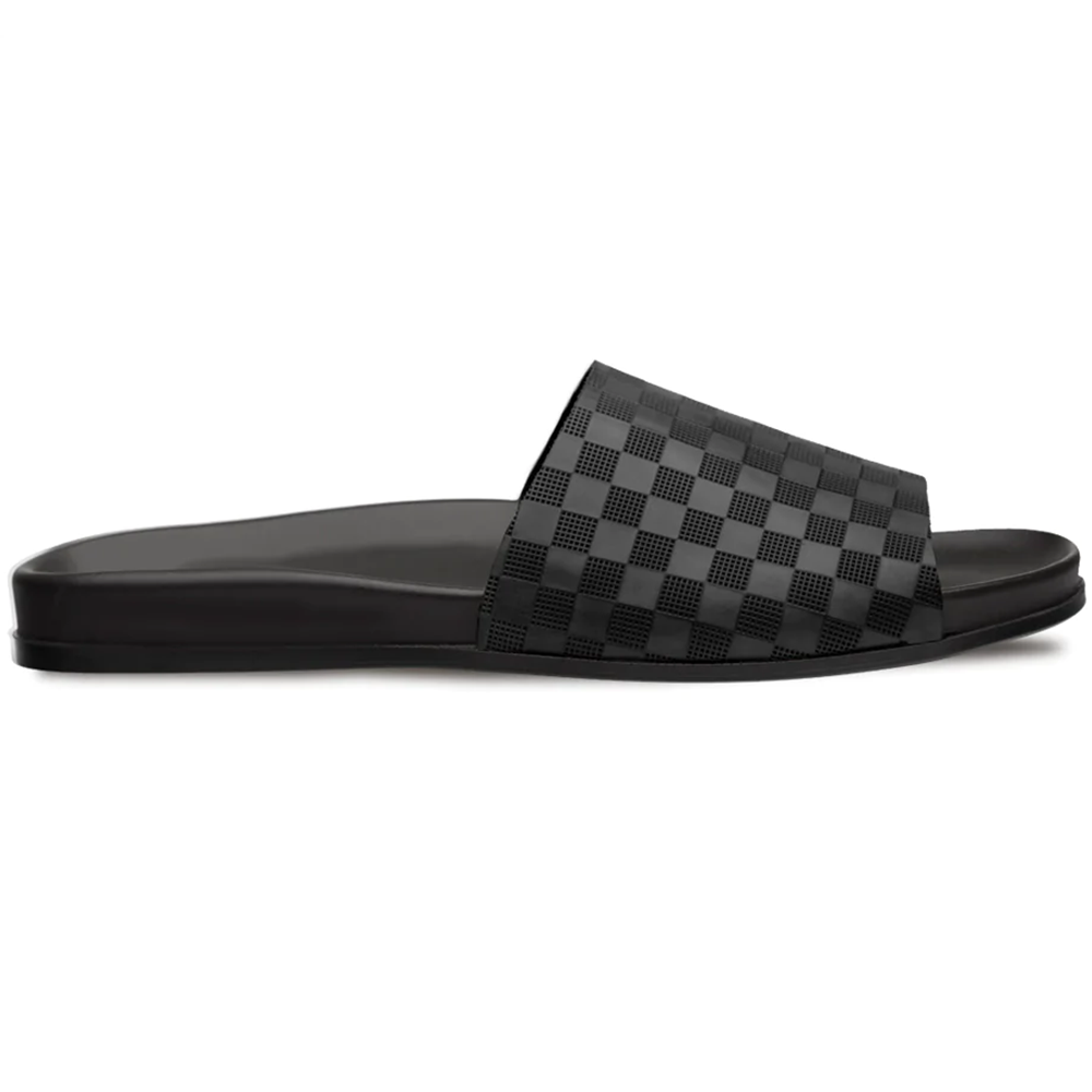 Mezlan Slide Sandals Black Image