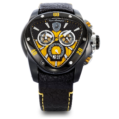 Tonino Lamborghini Spyder 1117 Chronographic Watch Black/Yellow Image