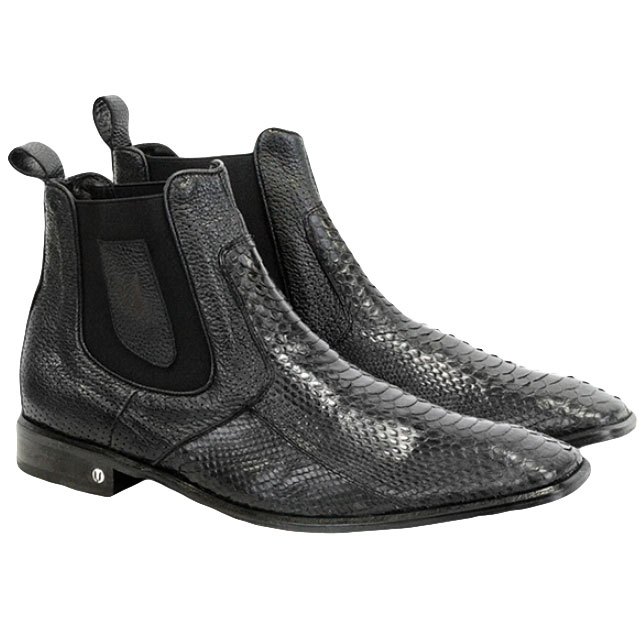 Vestigium Python Chelsea Boots Black Image