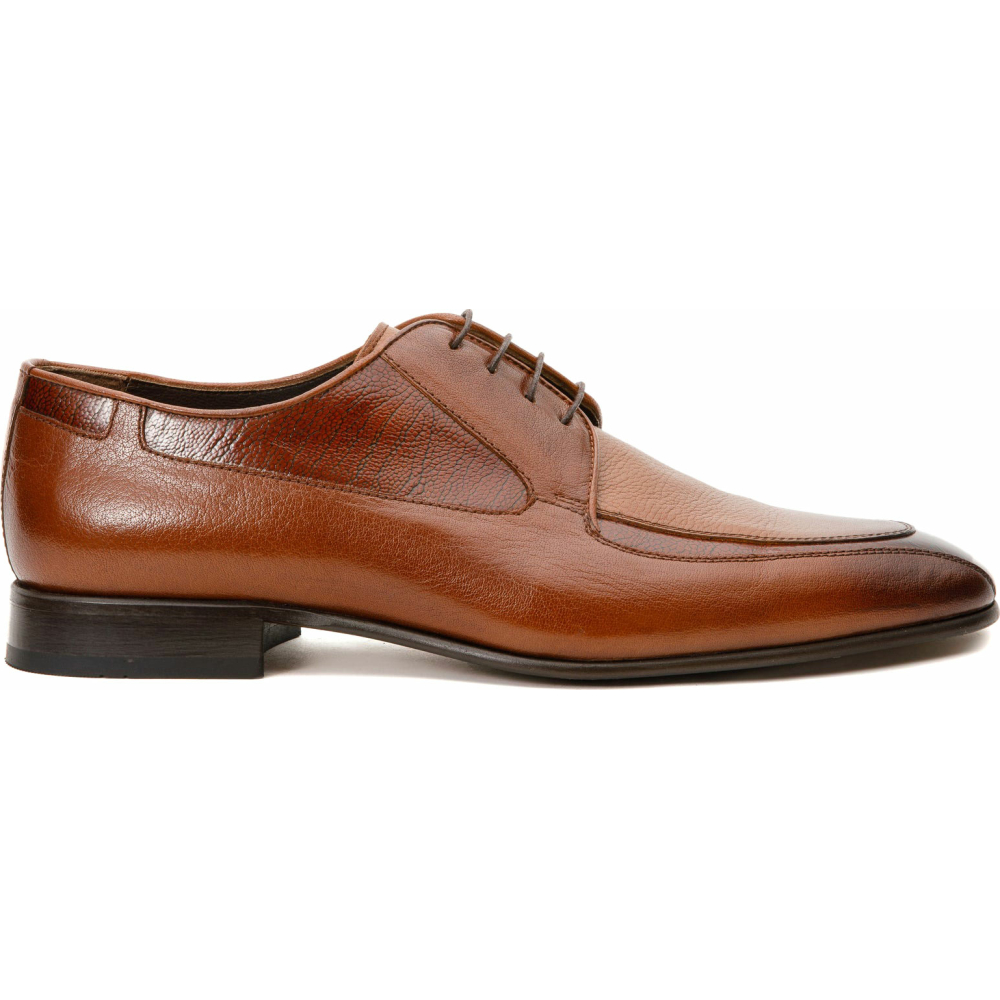 Vinci Leather The Gardi Brown Leather Derby Shoe (14229) Image