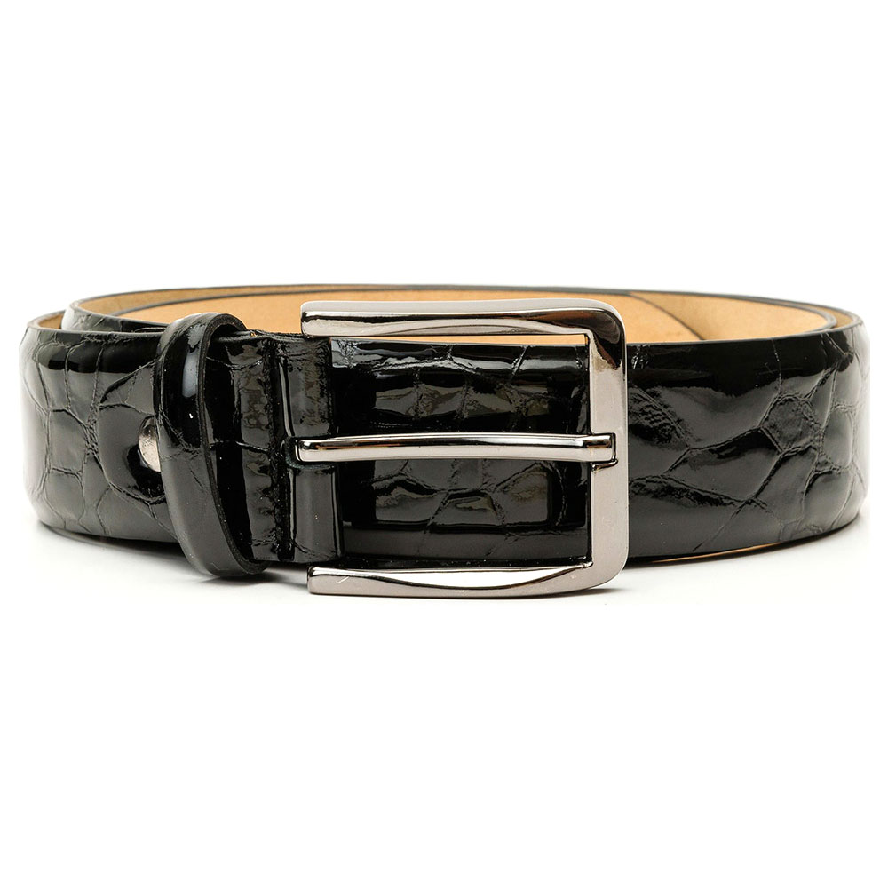 Vinci Leather The Rico Black Color Calfskin Belt Image