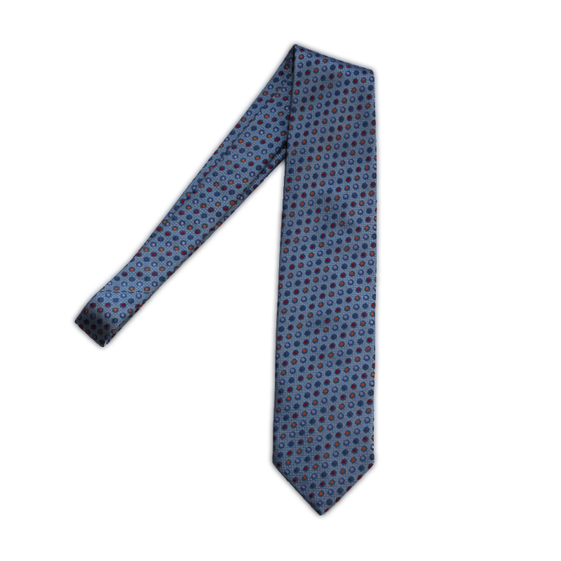 Volare Collection Silk Dotted Tie Image