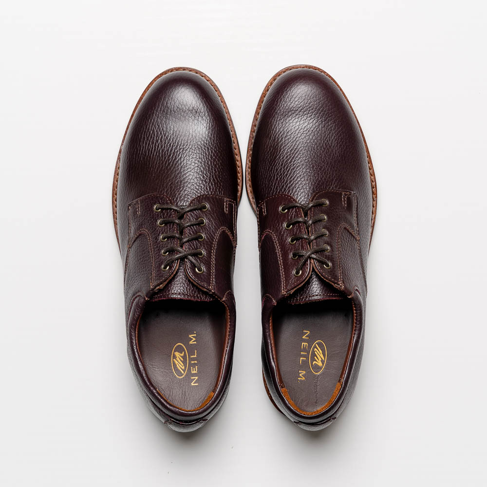Neil M Wynne Bison Shoes Oxblood | MensDesignerShoe.com