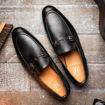 Moreschi 0171000 Leather Loafers Black