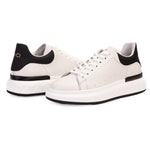 Vinci Leather The Linq Leather Sneaker White
