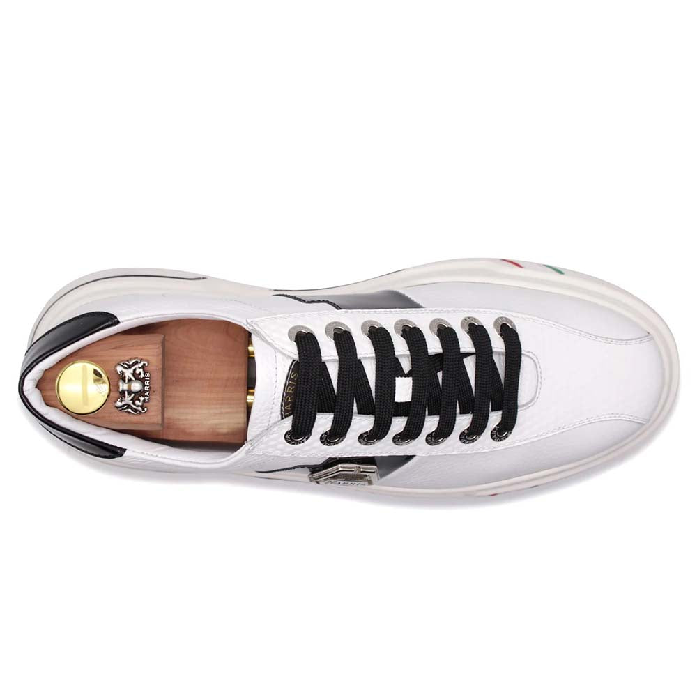 Harris Firenze 1913 Leather Sneakers White / Black