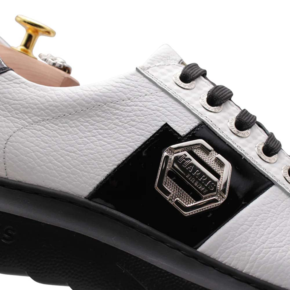Harris Firenze 1913 Leather Sneakers White / Black