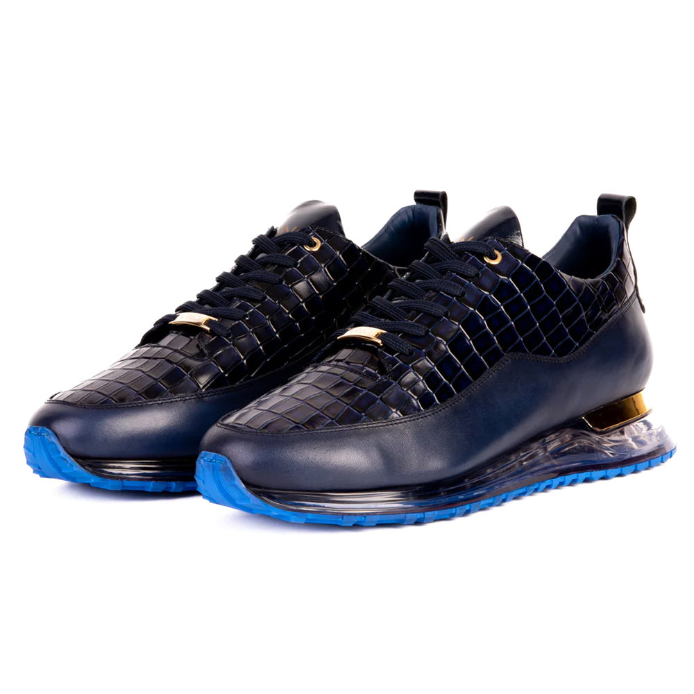 Vinci Leather The Marseille Leather Sneaker Navy