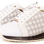 Vinci Leather The Cenova Leather Sneaker White