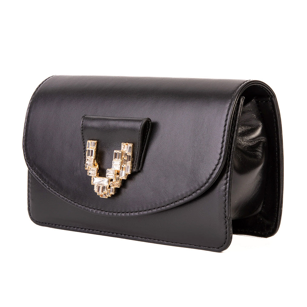 Vinci Leather The Love Women's Leather Handbag Black