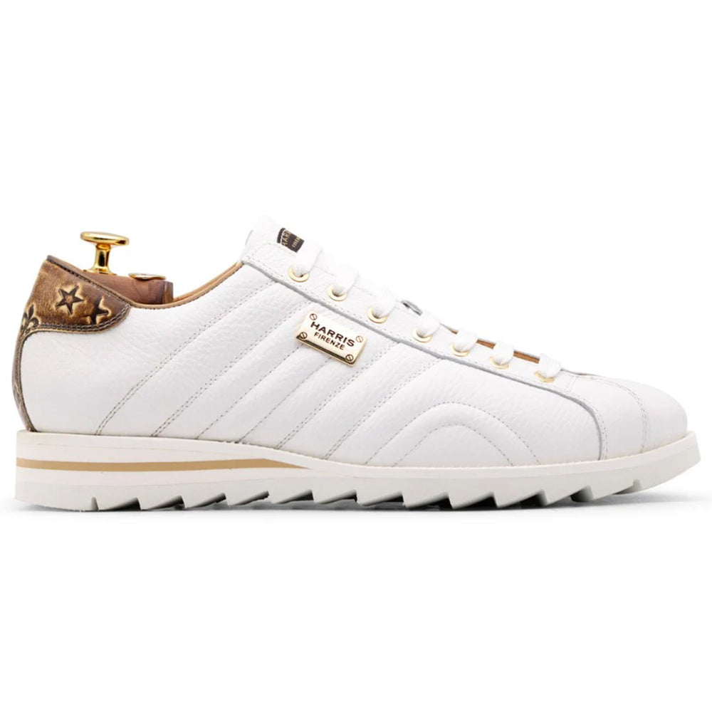 Harris Firenze 1913 Leather Sneakers White