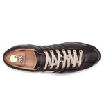 Harris Firenze 1913 Hand Painted Leather Sneakers Brown