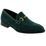View product image 1: Mauri 4862/4 Corduroy & Calf Bit Loafer Hunter Green