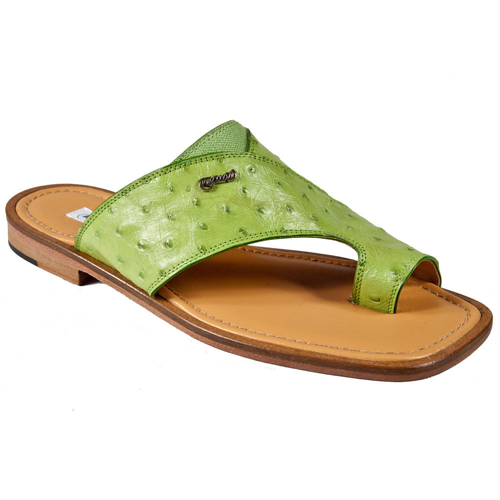 Mauri Art 1522 Ostrich Sandal Pistacchio (Special Order)