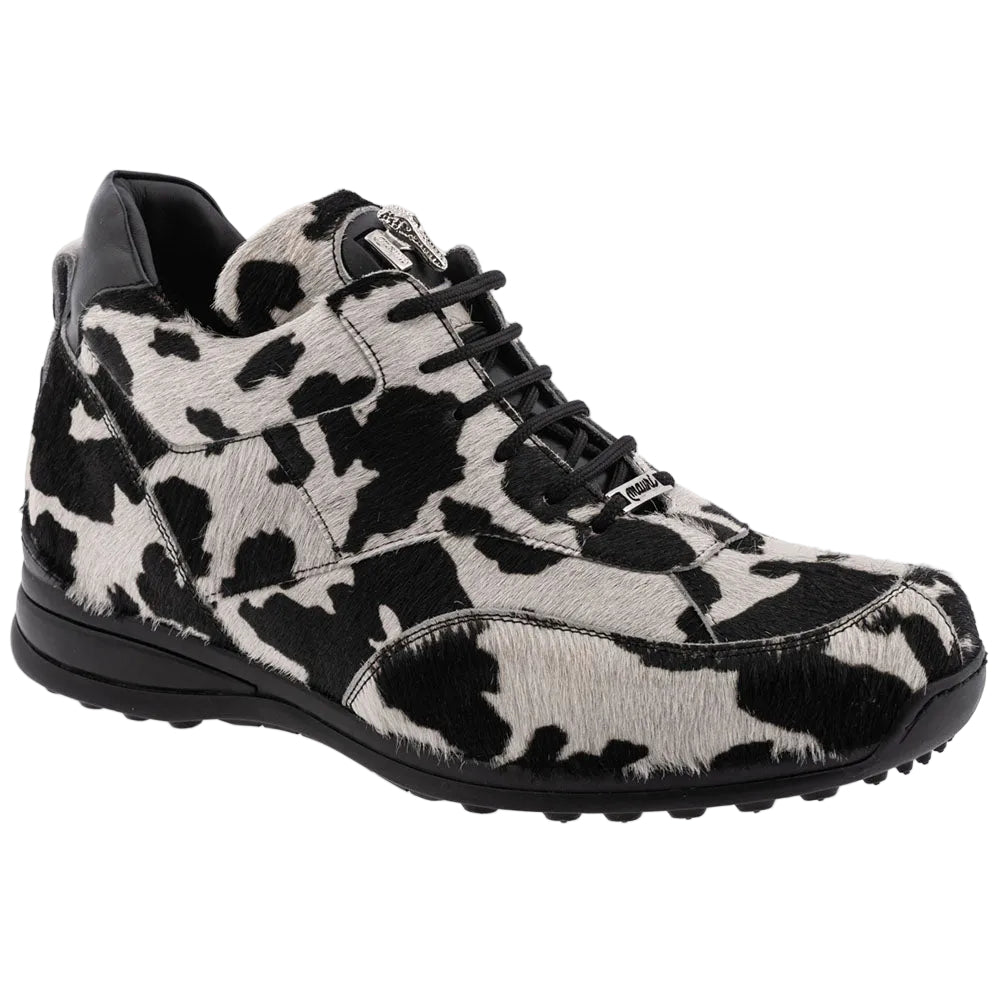 Mauri 8498/4 Pony & Calf Sneakers Black / White