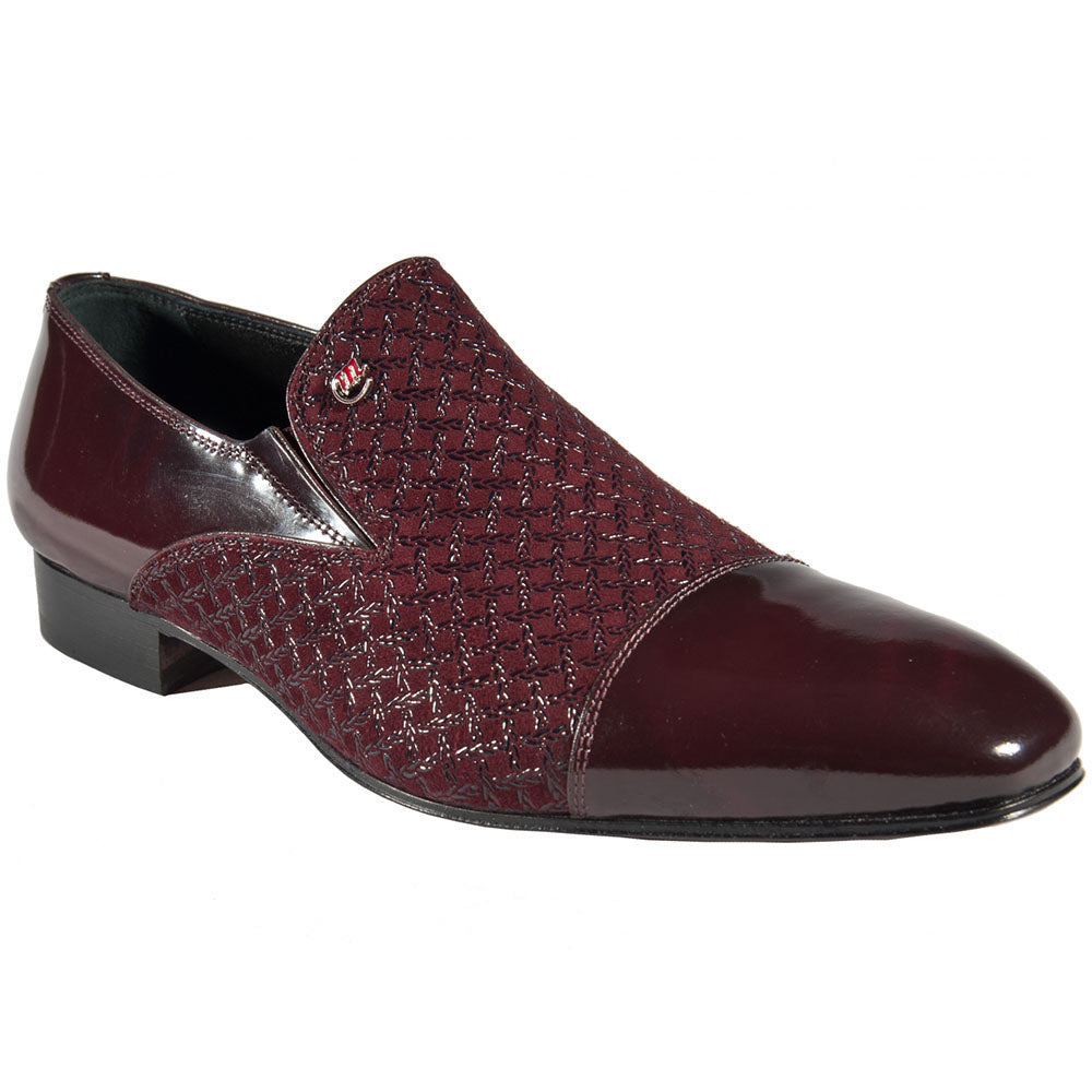 Mauri Art 4608/3 Gotica & Incas Patent Leather Loafer Burgundy (Special Order)