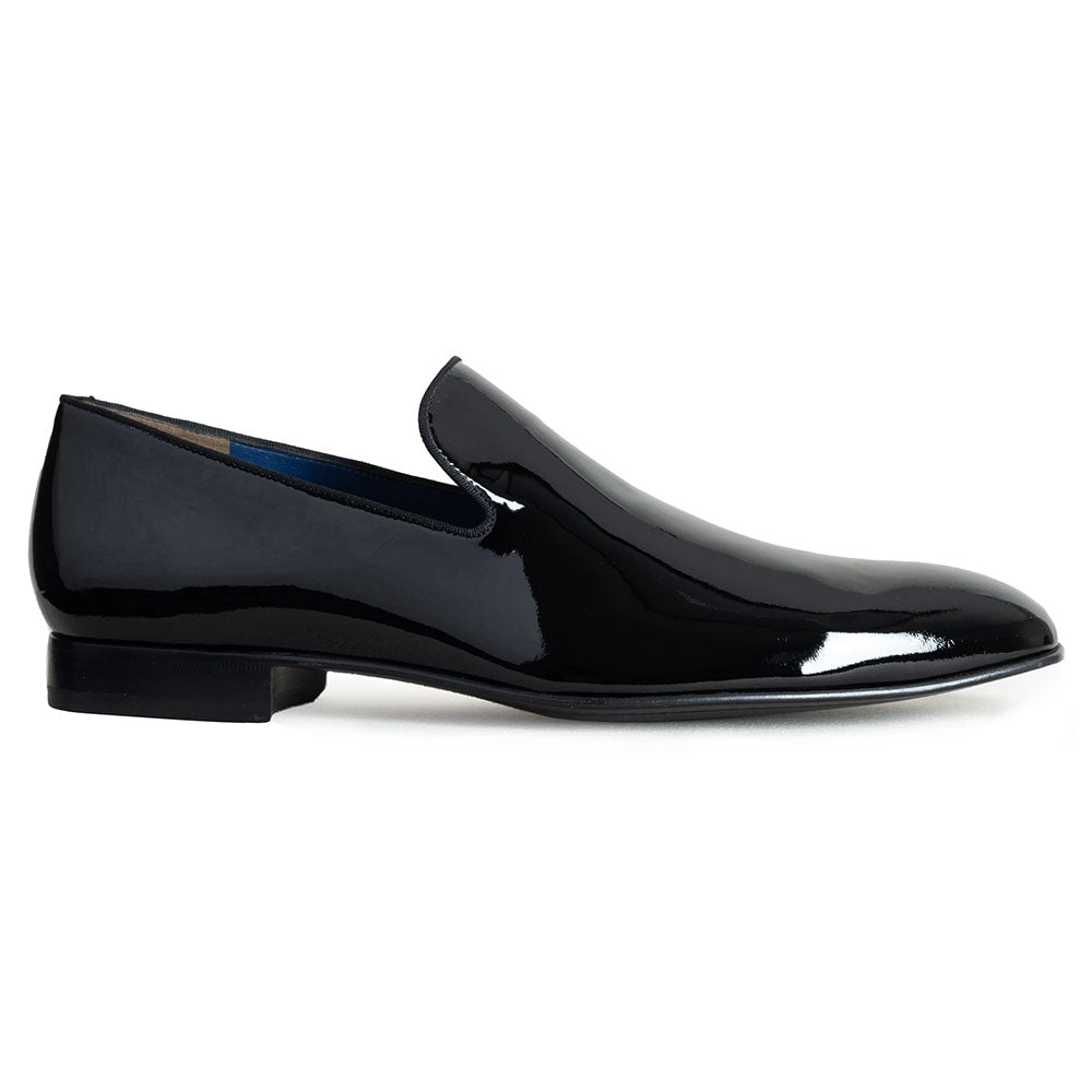 JP Pierre Patent Leather Tuxedo Loafer Black (E222349)