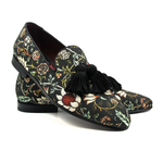Zelli Fantasia Floral Slip-On Black (10-515-BLK)