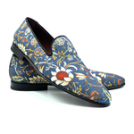 Zelli Fantasia Floral Slip-On Blue (10-516-BLU)