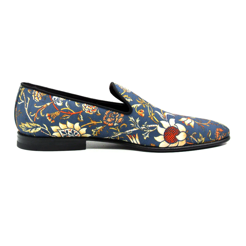 Zelli Fantasia Floral Slip-On Blue (10-516-BLU)