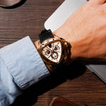Tonino Lamborghini Spyder 1105SP Chronographic Sport Watch Gold (Limited Edition)