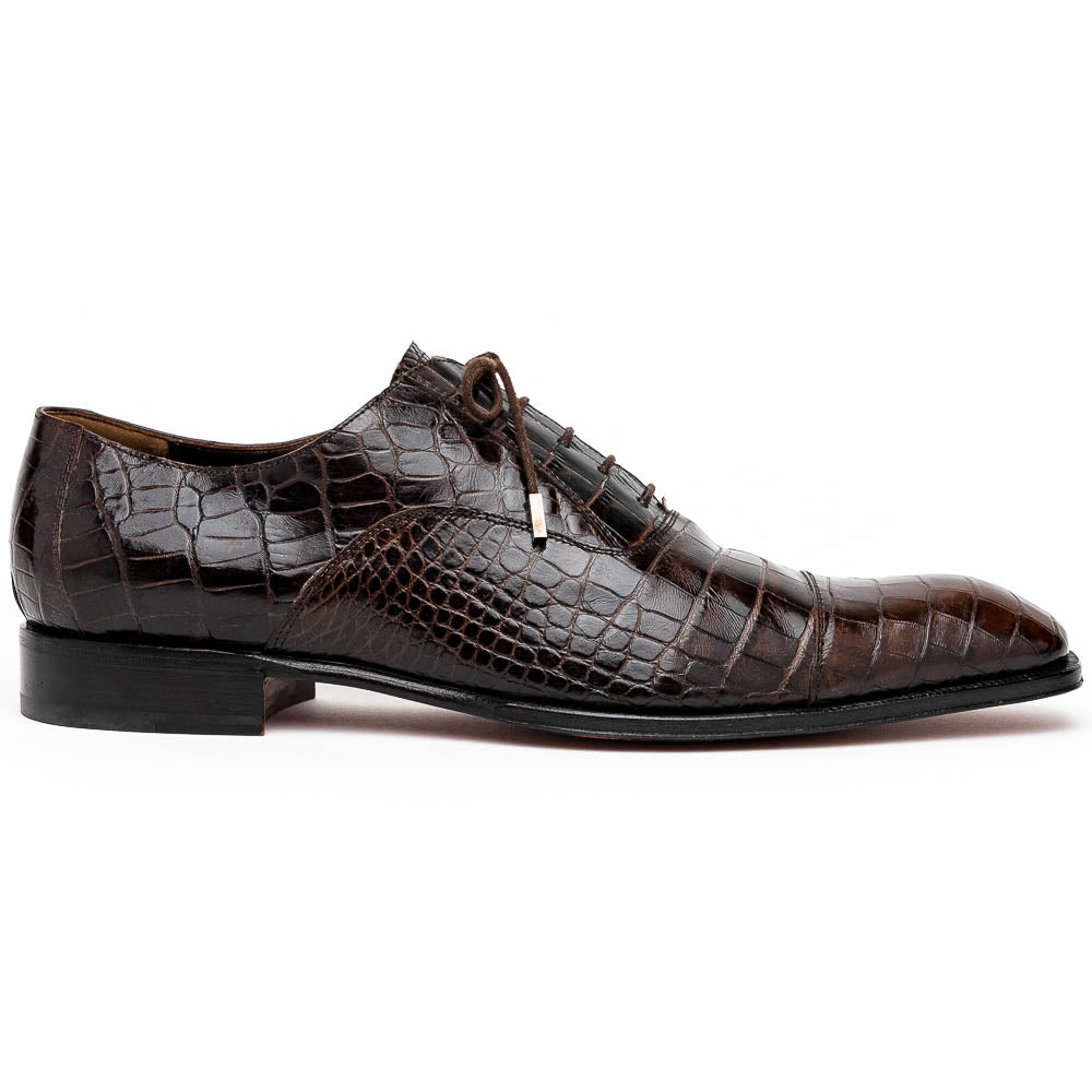 Caporicci 1114 Alligator Oxfords TD Moro