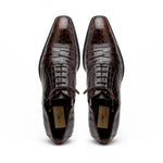 Caporicci 1114 Alligator Oxfords TD Moro