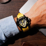 Tonino Lamborghini Spyder 1117SP Chronographic Sport Watch Black/Yellow (Limited Edition)