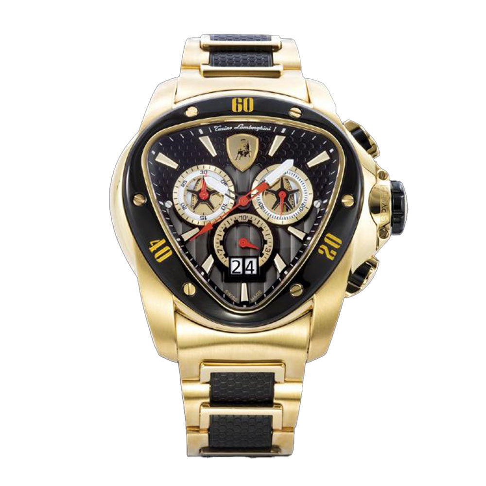 Tonino Lamborghini Spyder 1119 Chronographic Watch Gold / Black