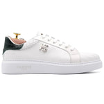 Harris Firenze 1913 Printed Leather Sneakers White