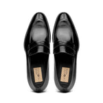 Caporicci 1205 Calfskin Loafers Black Size 12