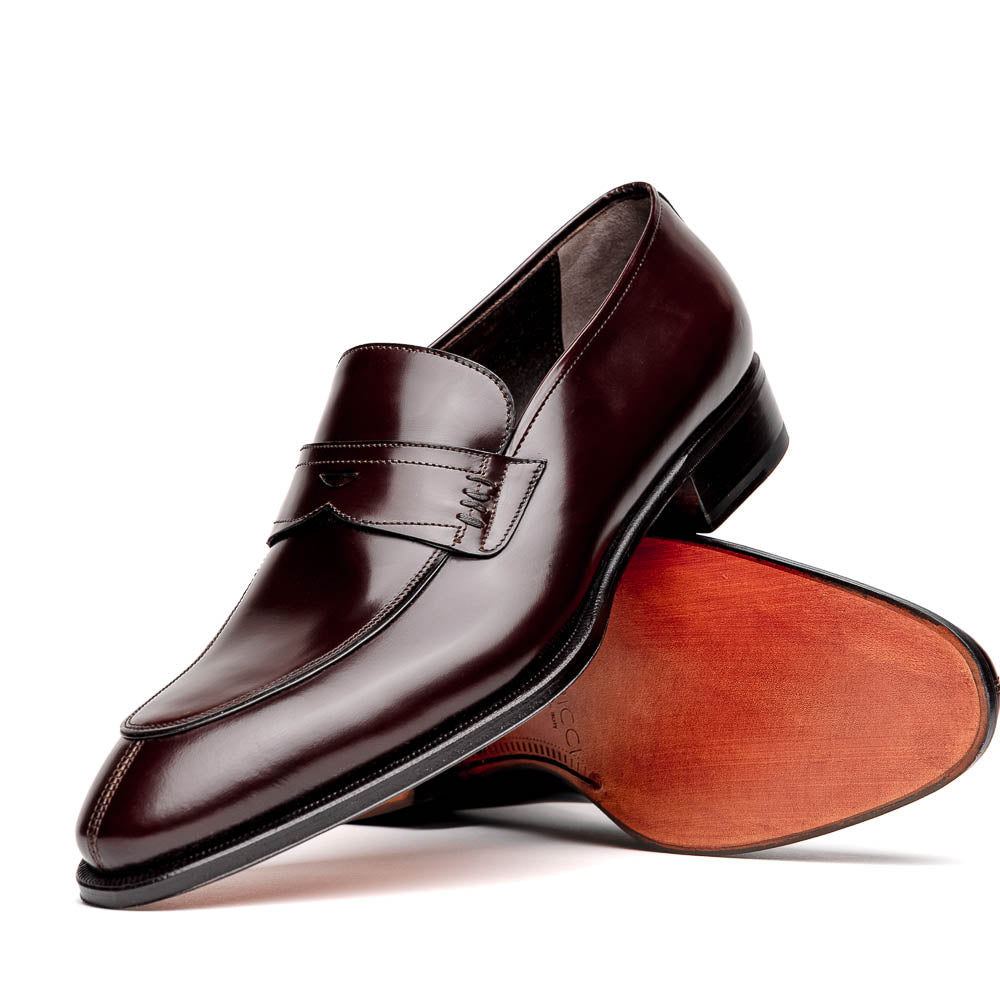 Caporicci 1205 Calfskin Penny Loafers Brown