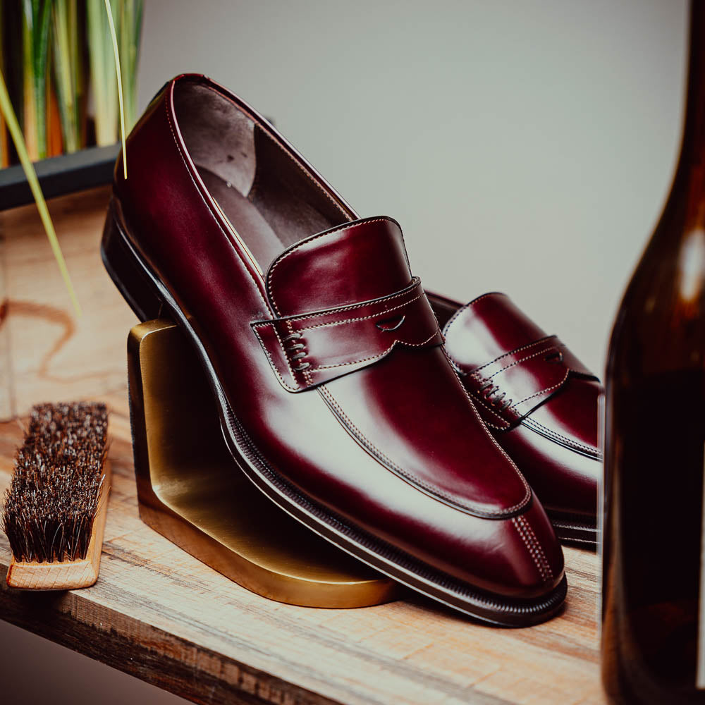 Caporicci 1205 Calfskin Penny Loafers Brown