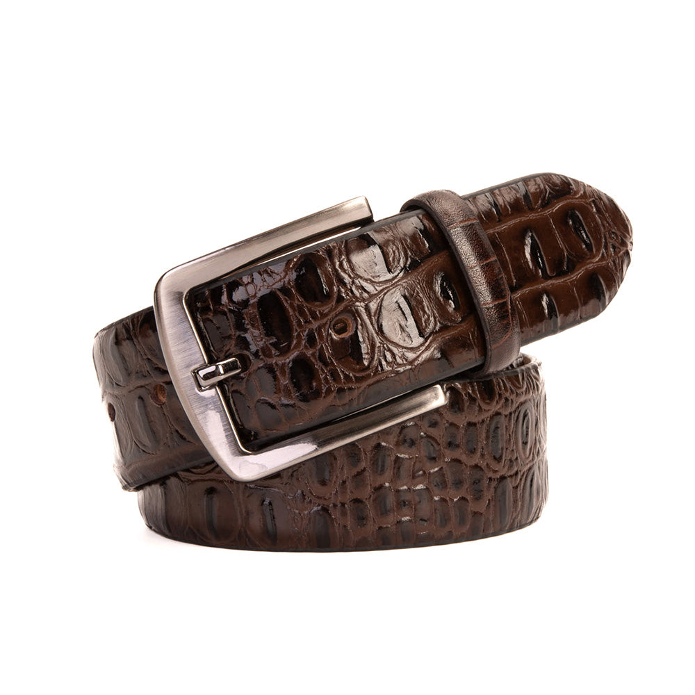 Vinci Leather The Bomba Leather Belt Brown