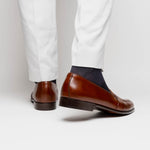 Zelli Savannah Italian Calf Penny Chili (15-203-CHL)