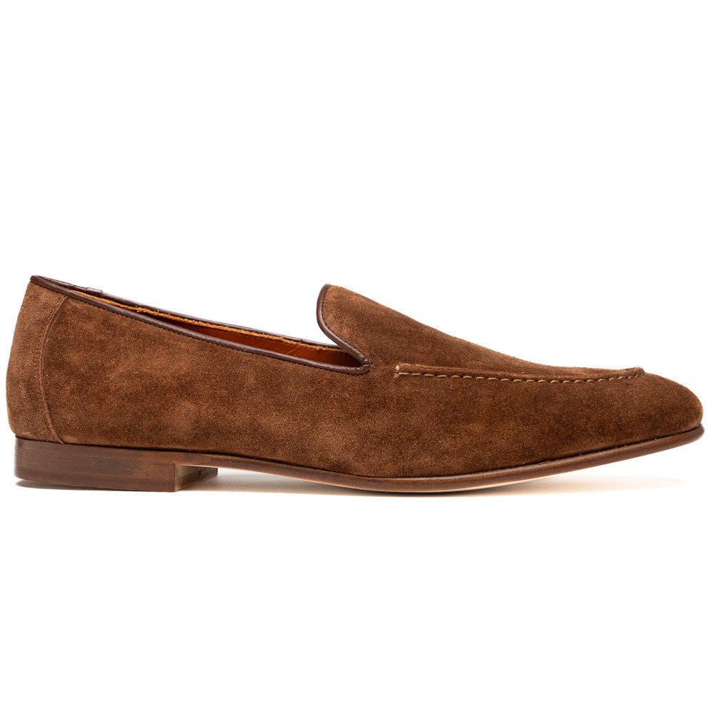 Zelli Bruno Suede Loafer Brown (16-685-BRN)