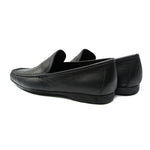 Zelli Trento Lizard & Calfskin Loafers Black