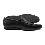Zelli Trento Lizard & Calfskin Loafers Black