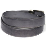 Paul Parkman Leather Belt Hand-Painted Gray (B01-GRAY)