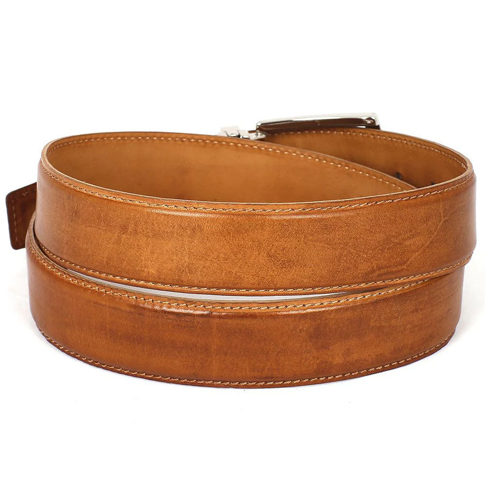 Paul Parkman Leather Belt Hand-Painted Camel (B01-CML)