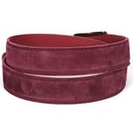 Paul Parkman Suede Belt Purple (B06-PURP)